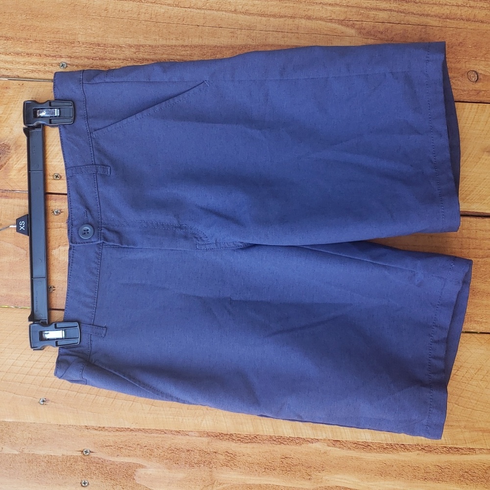 Cat & Jack Flat Front Shorts Blue 16
